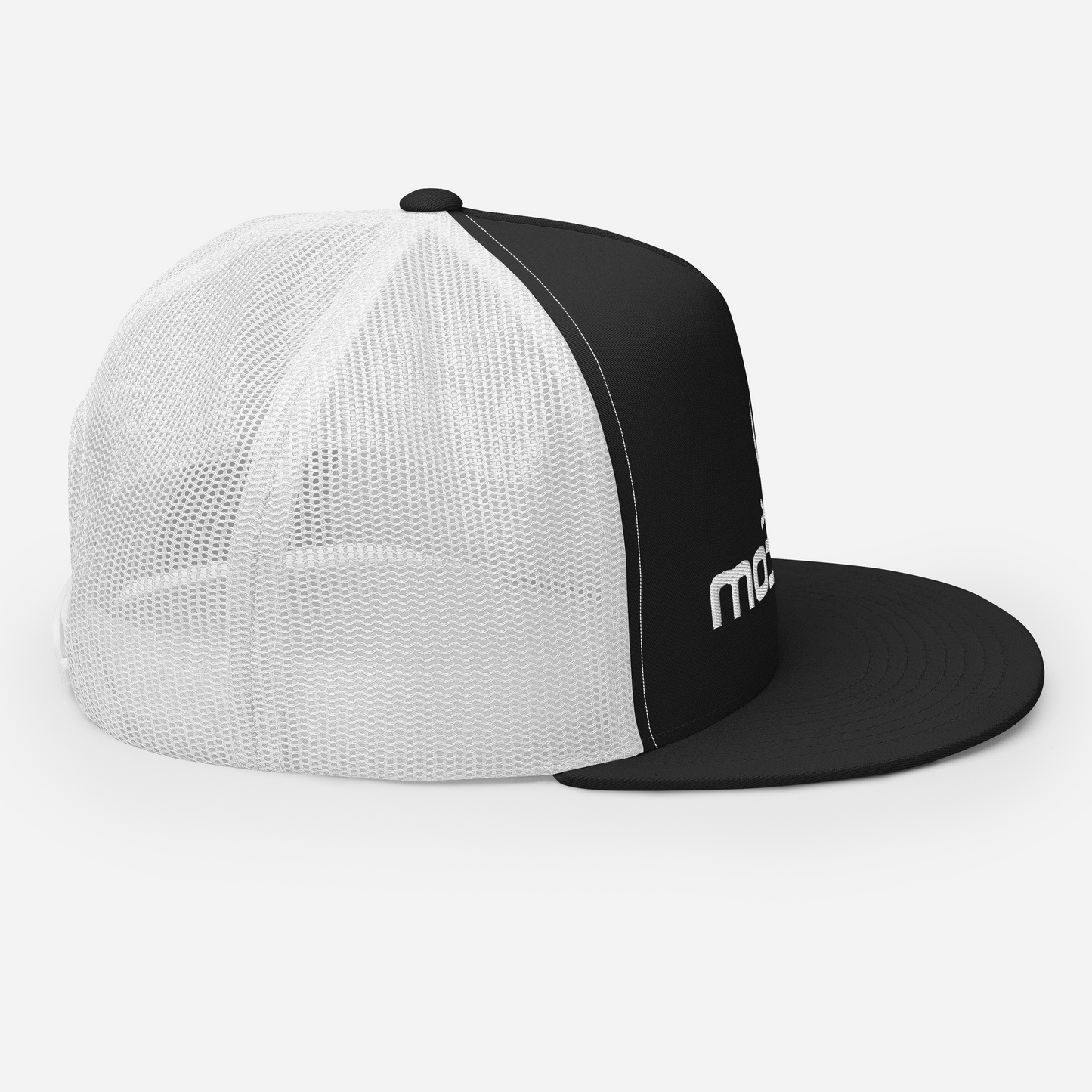 Trucker Cap with ModCity Fishing Logo White