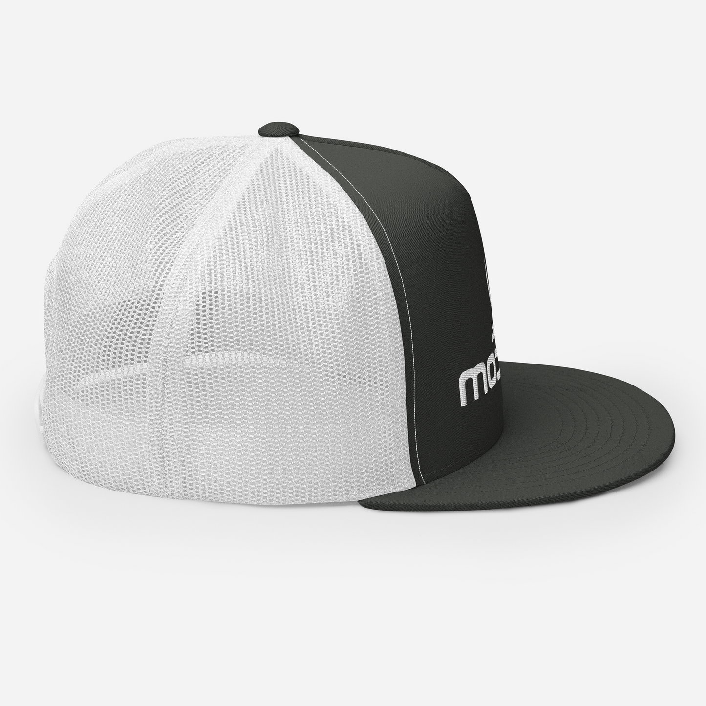 Trucker Cap with ModCity Fishing Logo White