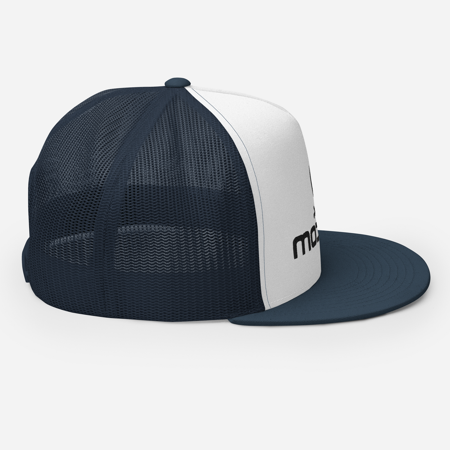 Trucker Cap with ModCity Fishing Logo Black