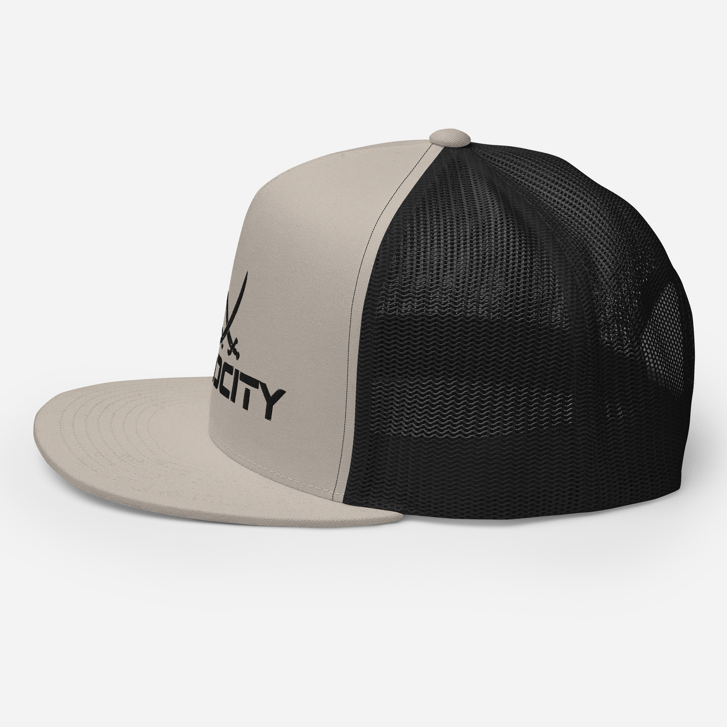 Trucker Cap Black Logo