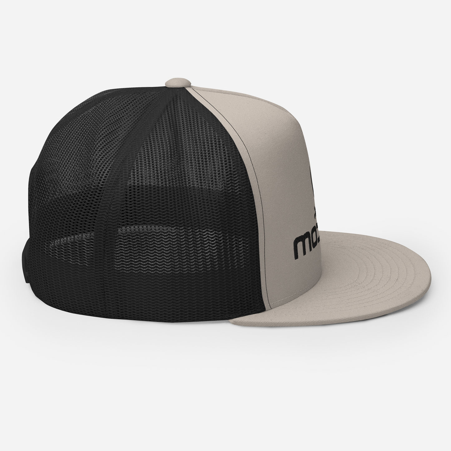 Trucker Cap with ModCity Fishing Logo Black