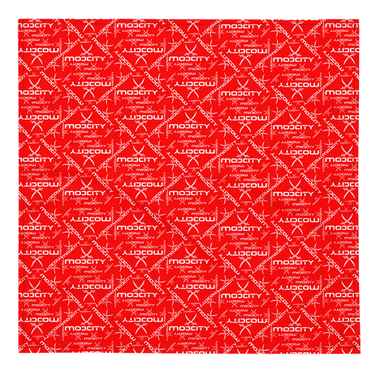 Red ModCity Bandana White Logo