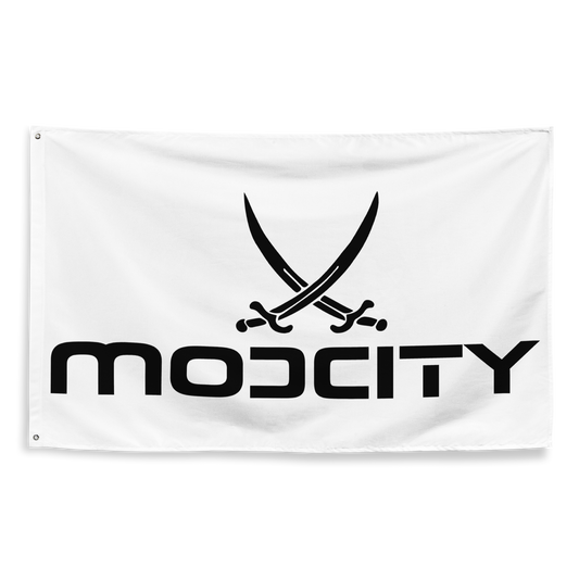 Flag - Mod City White