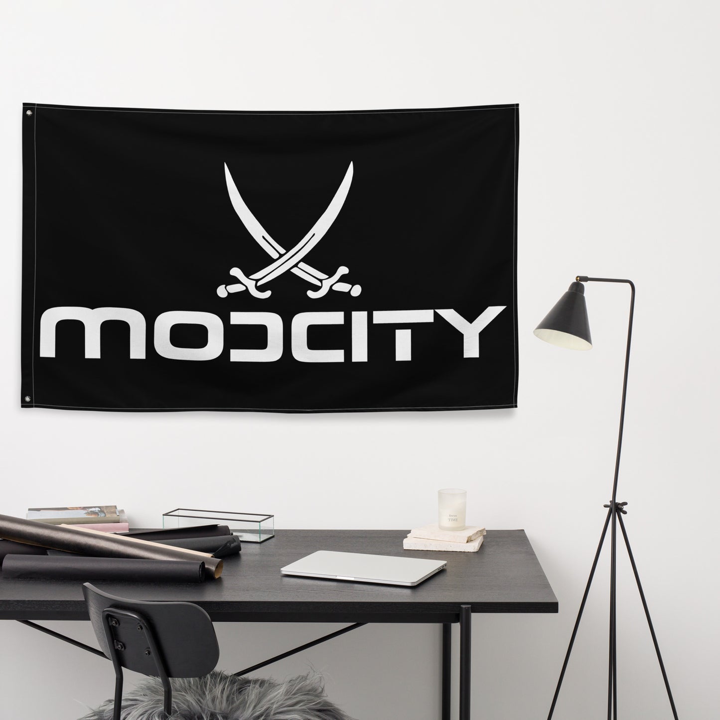 Flag - Mod City Black