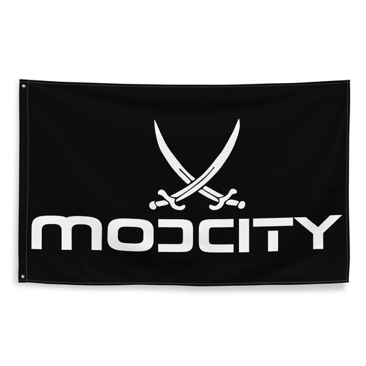 Flag - Mod City Black