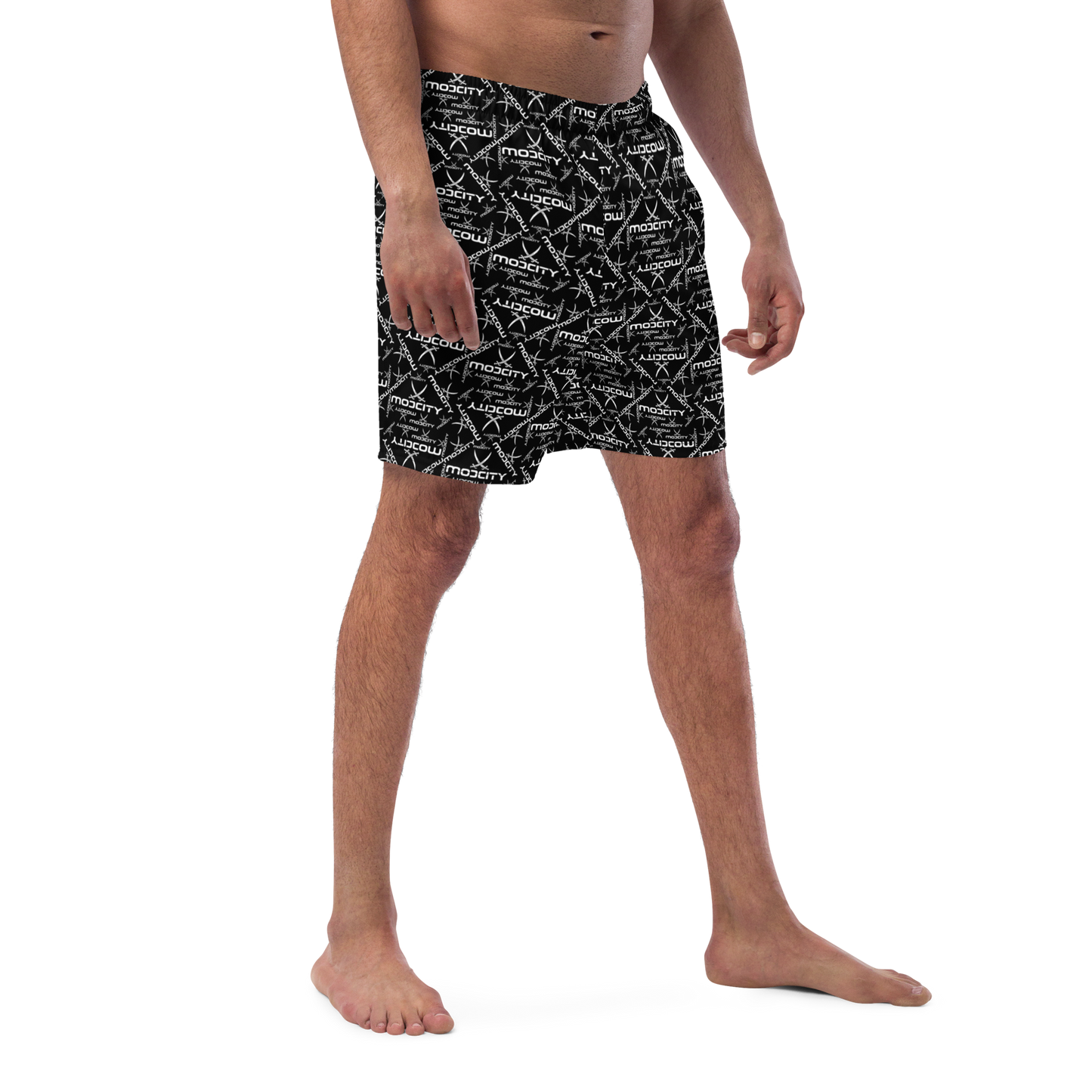 Mod City All Over Print Men's Swim Trunks